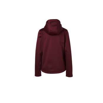 CRIVIT Damen Softshelljacke aus 3-lagigem Softshell-Material (Rot, S(36/38)) - B-Ware neuwertig