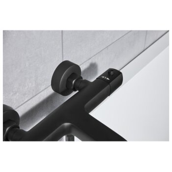 LIVARNO home Badezimmer-Armaturen, Wannenarmatur, schwarz - B-Ware neuwertig
