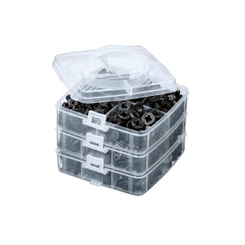 PARKSIDE® Auto-Demontage-Werkzeug-Set / Befestigungsclips und Kabelbinder (Befestigungs Clips) - B-Ware sehr gut