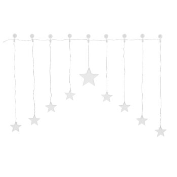 LIVARNO home LED-Lichtervorhang (Stern warmweiß) - B-Ware sehr gut