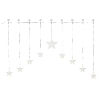LIVARNO home LED-Lichtervorhang (Stern warmweiß) - B-Ware sehr gut