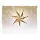 LIVARNO home Weihnachtsstern Papier LED (cremeweiß/gold) - B-Ware sehr gut
