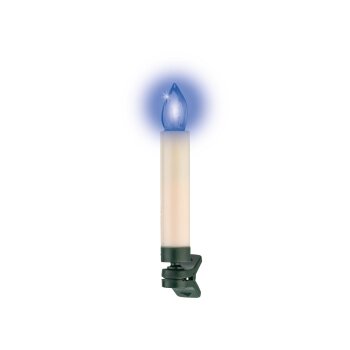 LIVARNO home Kabellose LED-Weihnachtsbaumkerzen, 15-tlg. (Creme) - B-Ware sehr gut