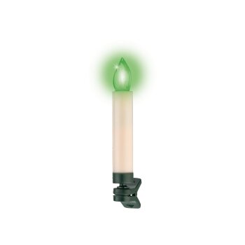 LIVARNO home Kabellose LED-Weihnachtsbaumkerzen, 15-tlg. (Creme) - B-Ware sehr gut