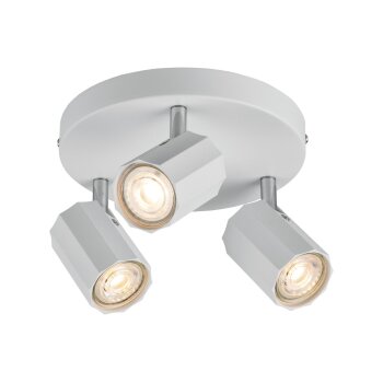 LIVARNO home Deckenstrahler / Schienenleuchte, mit 3 neig- und schwenkbaren Spots - B-Ware