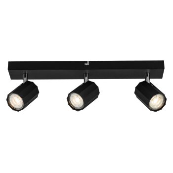 LIVARNO home Deckenstrahler / Schienenleuchte, mit 3 neig- und schwenkbaren Spots - B-Ware