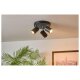 LIVARNO home Deckenstrahler / Schienenleuchte, mit 3 neig- und schwenkbaren Spots - B-Ware