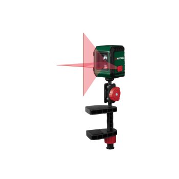 PARKSIDE® Laserentfernungsmesser »PLEM 20 B6« / Kreuzlinienlaser mit Klemme »PKLL 7 F7« (Kreuzlinienlaser) - B-Ware sehr gut