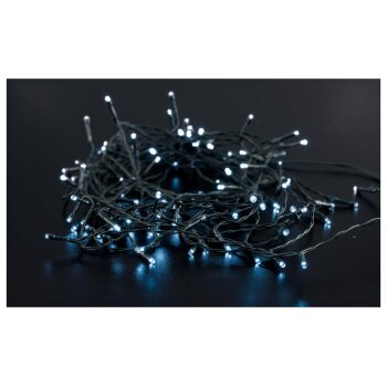 LIVARNO home Lichterkette, 100 LEDs, 10 m / Kugellichterkette 120 LEDs, 8,9 m (Lichterkette, Kaltweiß) - B-Ware neuwertig