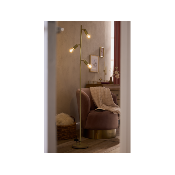 LIVARNO® Stehleuchte (Gold) - B-Ware Transportschaden Kosmetisch