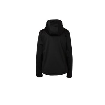 CRIVIT Damen Softshelljacke aus 3-lagigem Softshell-Material (Schwarz, M(40/42)) - B-Ware neuwertig