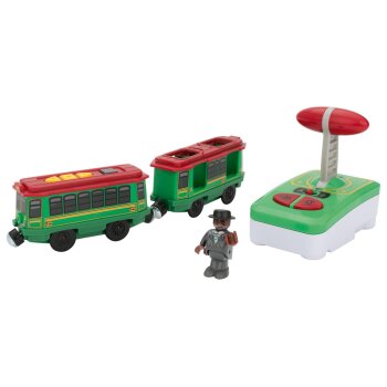 LUPILU® Personenzug / Transportlok / Straßenbahn (Straßenbahn) - B-Ware sehr gut