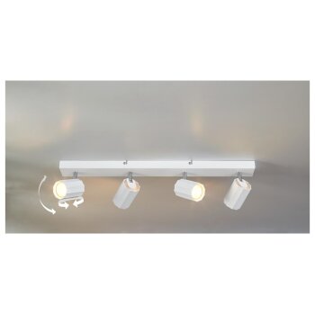LIVARNO home Deckenschienenleuchte / Deckenstrahler, mit 4 neig- und schwenkbaren Spots - B-Ware