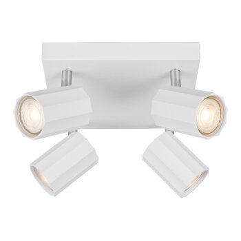 LIVARNO home Deckenschienenleuchte / Deckenstrahler, mit 4 neig- und schwenkbaren Spots - B-Ware