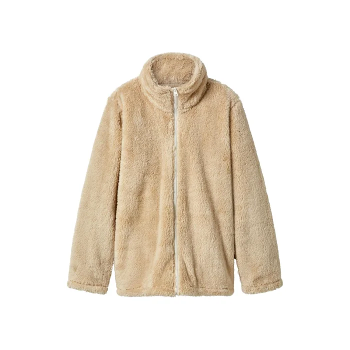 esmara® Damen Teddy-Fleecejacke / Fleecepullover -...