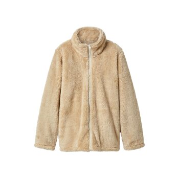 esmara® Damen Teddy-Fleecejacke / Fleecepullover -...