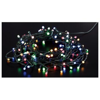 LIVARNO home Lichterkette, 100 LEDs, 10 m / Kugellichterkette 120 LEDs, 8,9 m - B-Ware