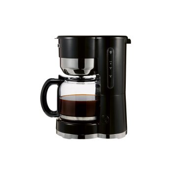 SILVERCREST® Kaffeemaschine Chrom Retro 1973 Schwarz »SKMR 1000 A1« - B-Ware neuwertig