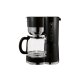 SILVERCREST® Kaffeemaschine Chrom Retro 1973 Schwarz »SKMR 1000 A1« - B-Ware neuwertig