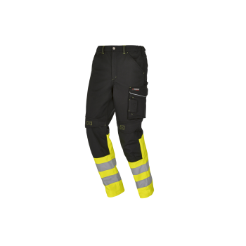 PARKSIDE PERFORMANCE® Herren Softshell-Arbeitsbundhose, reflektierend (Schwarz, 54) - B-Ware sehr gut