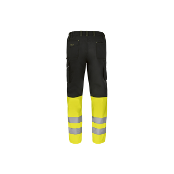 PARKSIDE PERFORMANCE® Herren Softshell-Arbeitsbundhose, reflektierend (Schwarz, 54) - B-Ware sehr gut