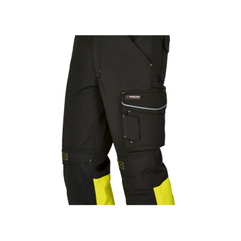 PARKSIDE PERFORMANCE® Herren Softshell-Arbeitsbundhose, reflektierend (Schwarz, 54) - B-Ware sehr gut