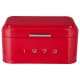 SILVERCREST® Brotkasten »1973«, aus pulverbeschichtetem Metall (Rot) - B-Ware Transportschaden Kosmetisch