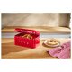 SILVERCREST® Brotkasten »1973«, aus pulverbeschichtetem Metall (Rot) - B-Ware sehr gut