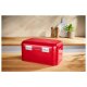 SILVERCREST® Brotkasten »1973«, aus pulverbeschichtetem Metall (Rot) - B-Ware sehr gut