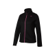 CRIVIT Damen Strick-Fleecejacke mit seitlichen Eingrifftaschen (Schwarz, L(44/46)) - B-Ware neuwertig
