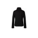 CRIVIT Damen Strick-Fleecejacke mit seitlichen Eingrifftaschen (Schwarz, L(44/46)) - B-Ware neuwertig