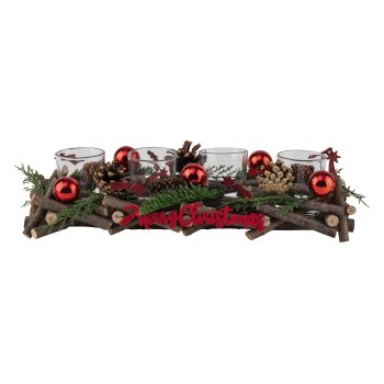 LIVARNO home Adventskranz rechteckig mit 4...