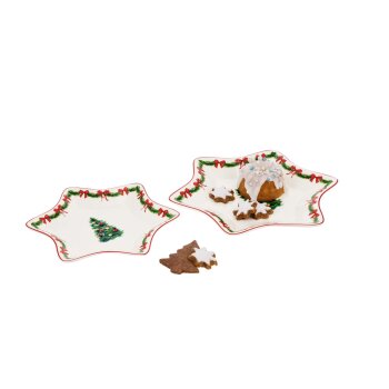 SILVERCREST® Servierteller-Set / Keksdose / Servierschalen-Set - B-Ware