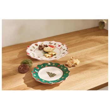 SILVERCREST® Servierteller-Set / Keksdose / Servierschalen-Set - B-Ware