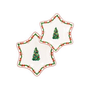 SILVERCREST® Servierteller-Set / Keksdose / Servierschalen-Set - B-Ware