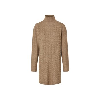 esmara® Damen Strickkleid, mit recyceltem Material - B-Ware