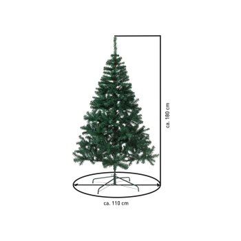 LIVARNO home künstlicher Weihnachtsbaum, 180 cm, grün - B-Ware sehr gut