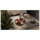 LIVARNO home Adventskranz rund mit 4 Teelichthaltern (Rot) - B-Ware sehr gut