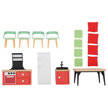 lupilu® Puppenhaus- Zubehör (Küche) - B-Ware sehr gut