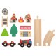 LUPILU® Bahnset Bauernhof / Prinzessin / Feuerwehr / Polizei - B-Ware