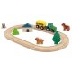 LUPILU® Bahnset Bauernhof / Prinzessin / Feuerwehr / Polizei - B-Ware