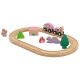 LUPILU® Bahnset Bauernhof / Prinzessin / Feuerwehr / Polizei - B-Ware