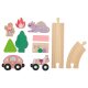 LUPILU® Bahnset Bauernhof / Prinzessin / Feuerwehr / Polizei - B-Ware