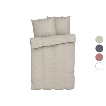 LIVARNO home Musselin-Bettwäsche, 200 x 220 cm - B-Ware