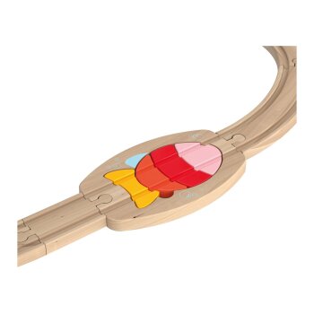 lupilu® Holz-Eisenbahnsets - B-Ware