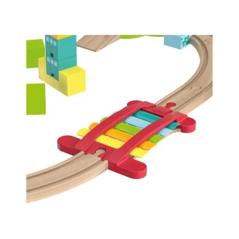 lupilu® Holz-Eisenbahnsets - B-Ware