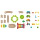 lupilu® Holz-Eisenbahnsets - B-Ware