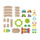 lupilu® Holz-Eisenbahnsets - B-Ware
