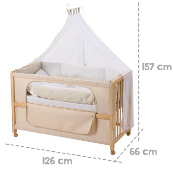 roba 4-in-1 Stubenbett Liebhabär, 60 x 120 cm - B-Ware Transportschaden Kosmetisch