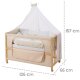 roba 4-in-1 Stubenbett Liebhabär, 60 x 120 cm - B-Ware Transportschaden Kosmetisch